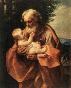 RENI, Guido St Joseph with the Infant Jesus dy Germany oil painting artist